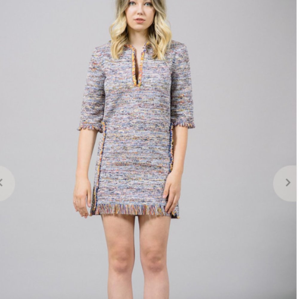 Nanushka Dakota Ethnic Woven Minidress